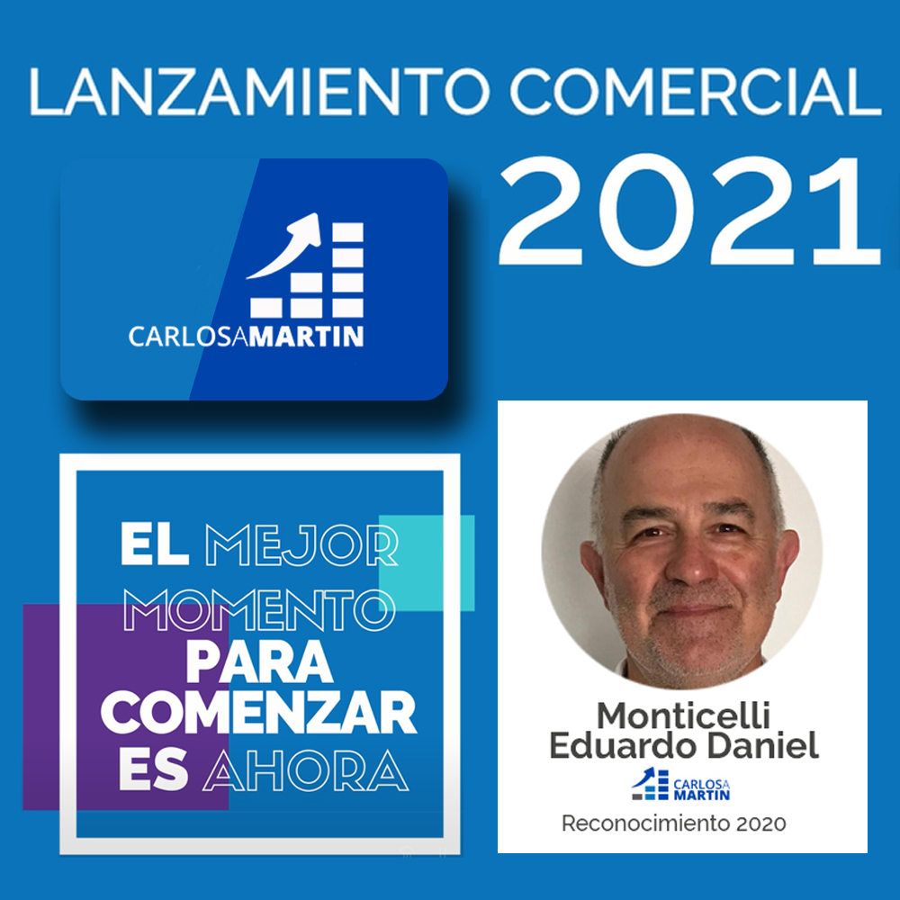 Reconocimiento a Eduardo | LANZAMIENTO COMERCIAL CAM 2021