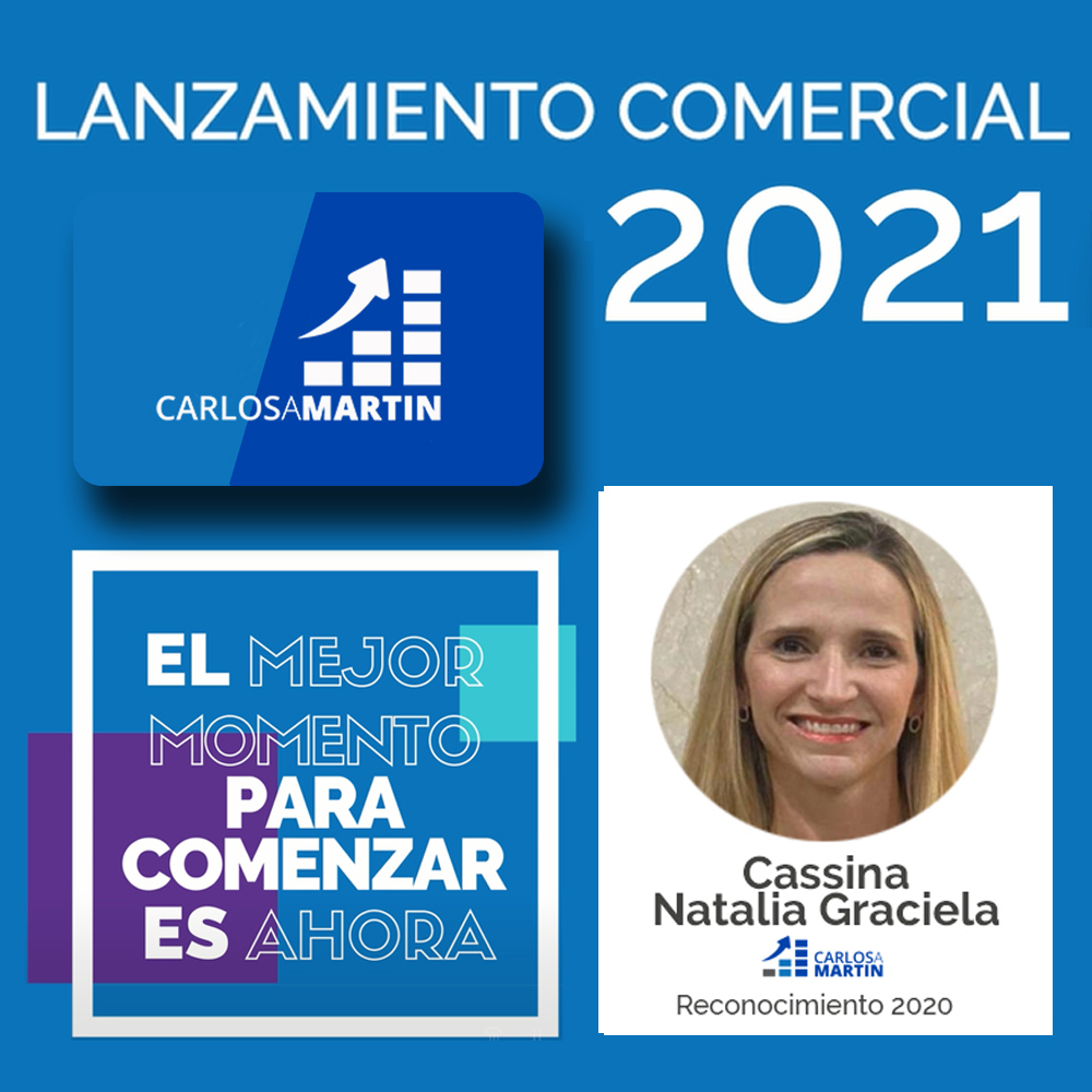 Reconocimiento a Natalia | LANZAMIENTO COMERCIAL CAM 2021